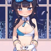 チア猫塚ヒビキちゃんに応援たくし上げしてもらいたいイラスト