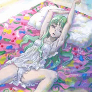 【看板娘の沙夜子ちゃんでデジタル練習】朝チュン
