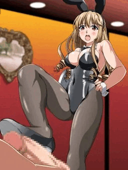 浅葱バニーガールに踏まれたい