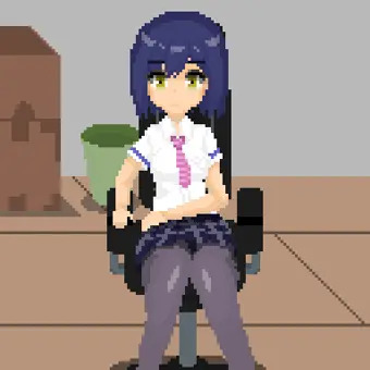 寝落ちしそうなしずりん（R-18)　大きいサイズ