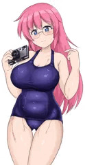 スク水家奈ちゃん(ボテ腹差分あり)
