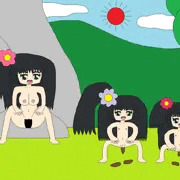 姉妹うんち