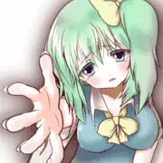 手を伸ばす大ちゃん