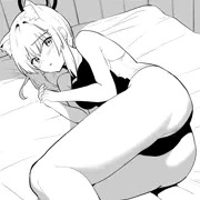 ブルーアーカイブ　水着砂狼シロコ