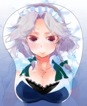 咲夜さんおっぱいマウスパッド