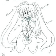 自分でひろげる緊縛初音ミク