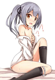 提督の前戯で火照ってしまったけど素直に続きをおねだりできずモンモンとする霞ちゃん