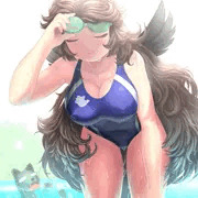 競泳水着お空