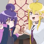 霊に取り憑かれた夜宵と愛依
