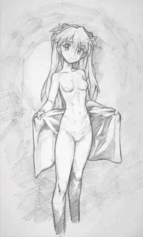 アスカ（ツイッターで描いたやつ