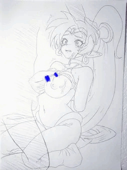 能力が使えず絶体絶命のシャンティちゃん。