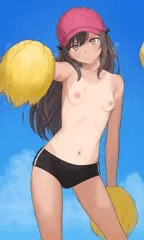 体育祭で来場客の男性を喜ばせるダンスを踊る女の子達