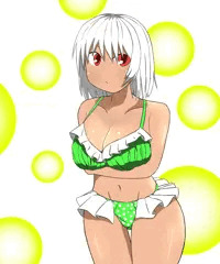 褐色巨乳描いてみた