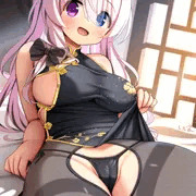 チャイナドレスいちゃらぶよその子ちゃん