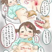 エロ漫画風ラクガキ