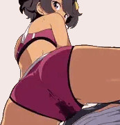 ユニフォームでまたがってくれた檸檬ちゃん