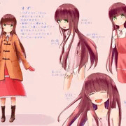 創作キャラ設定画_01 すずちゃん