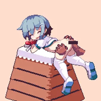 同人エロドット絵CG集の導入部分