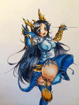 リク絵 金卵を産んでくれるカリン