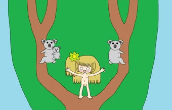 オーストラリアの大きな木