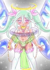 褐色サイバー天使ちゃん【乳首修正】