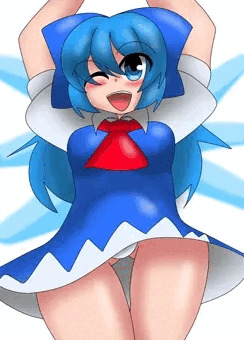 リハビリで描いたチルノちゃん