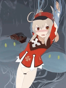 クレーちゃんスライム巻き