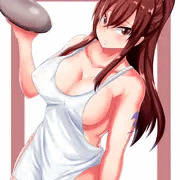 エルザ 裸エプロン **Edited color 色修正**