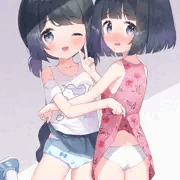 スカートめくってぱんつ見せてくれた