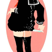 ヨーグルトがかかっちゃった子。