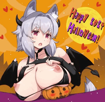 ハロウィンサキュバス椛ちゃん！