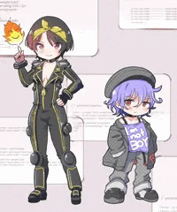 ネオジオちゃんとネオポケちゃん