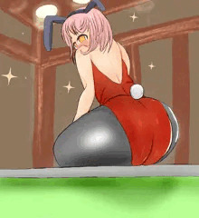 バニー尻