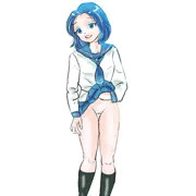 スカートめくり