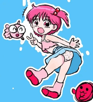 きんぎょ注意報のわぴこちゃんと朱子ちゃん