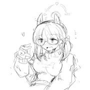 コミケ原稿の合間に楽描き