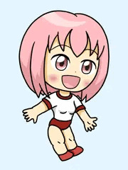 デフォルメオリキャラ絵（健全）