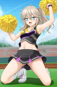 チアリーダーつむぎちゃん