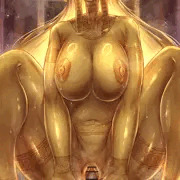 金ゴーレム娘