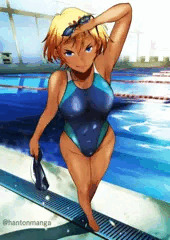 イケメン水着ギャル