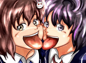 履いてない二人