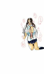 大きさおかしいけど制服パイズリ