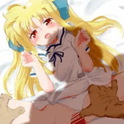 フェイトちゃんと着衣おせっせ