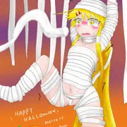 2021ハロウィーン・包帯に巻かれて