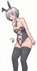 変形バニースーツ