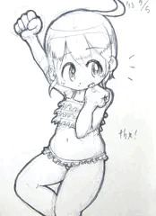 ユイ水着