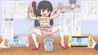 JS公開バケツ放尿