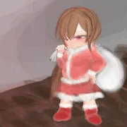クリスマスのアイちゃん先輩