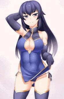 パンツチラ見せ