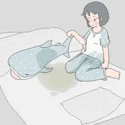 海の夜、海の朝
